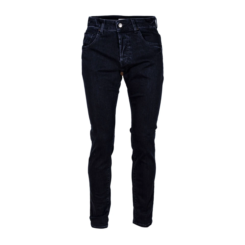 Don The Fuller Milano Slim Fit Jeans Gemaakt in Italië Blue Heren