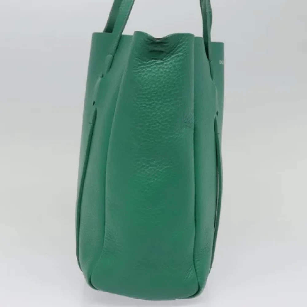 Balenciaga Vintage Pre-owned Leather totes Green Dames