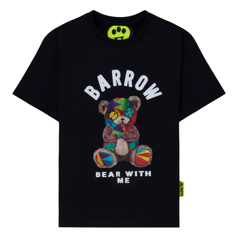 Barrow Barn T-shirt Bear With Me Black, Unisex