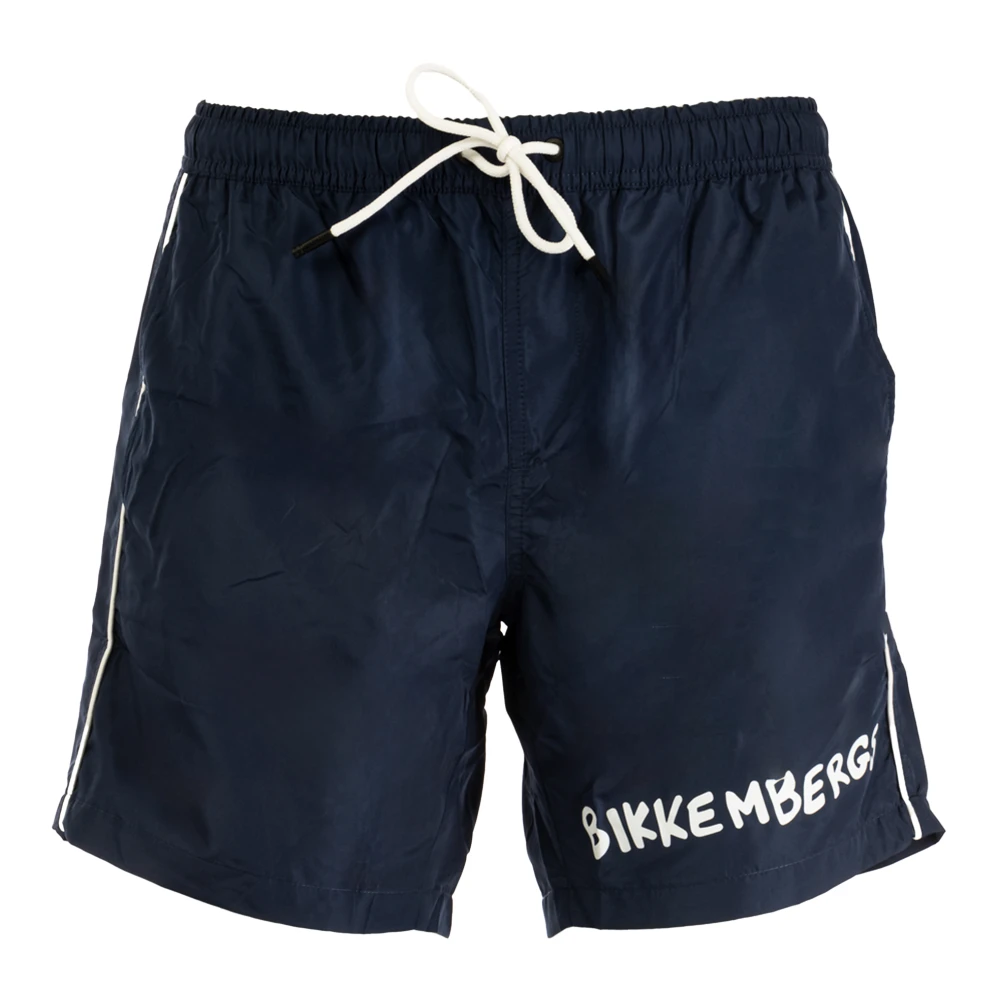 Bikkembergs Stijlvolle boardshorts voor mannen Blue Heren