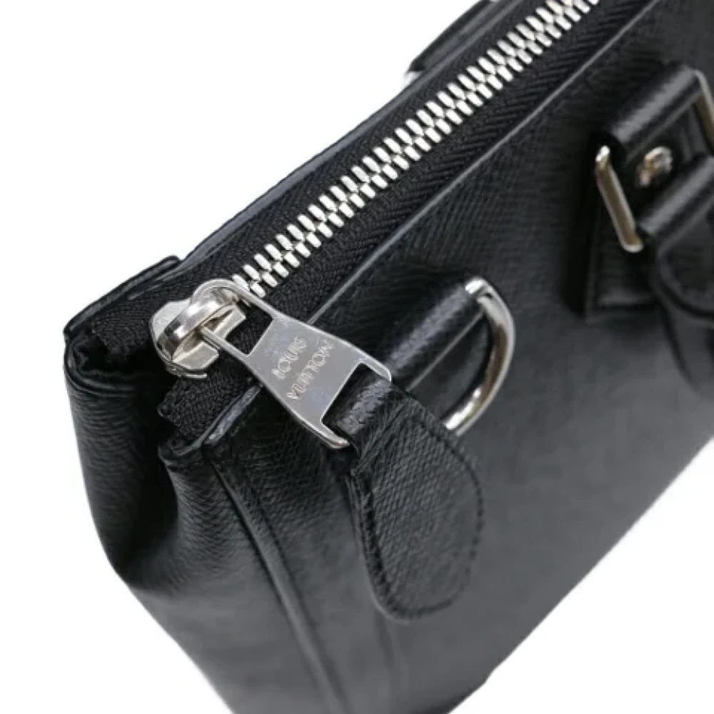 Louis Vuitton Vintage Pre-owned Leather louis-vuitton-bags Black Heren