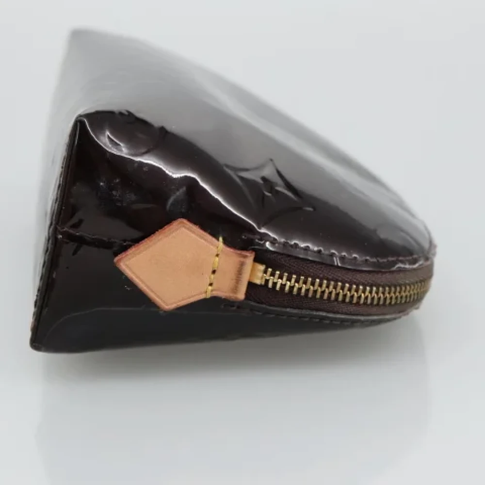 Louis Vuitton Vintage Pre-owned Leather pouches Purple Dames