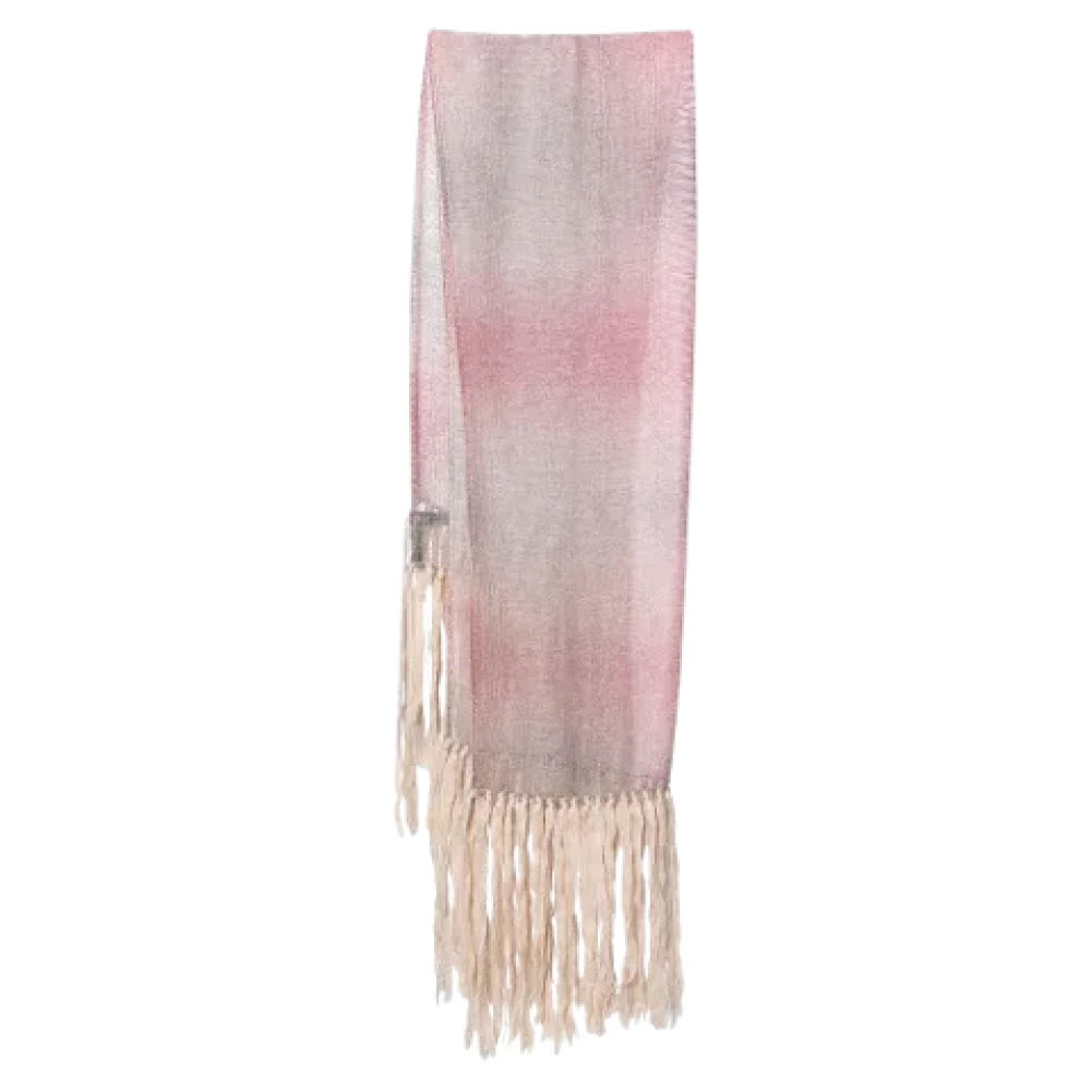 Armani Pre-owned Silk scarves Multicolor Dames