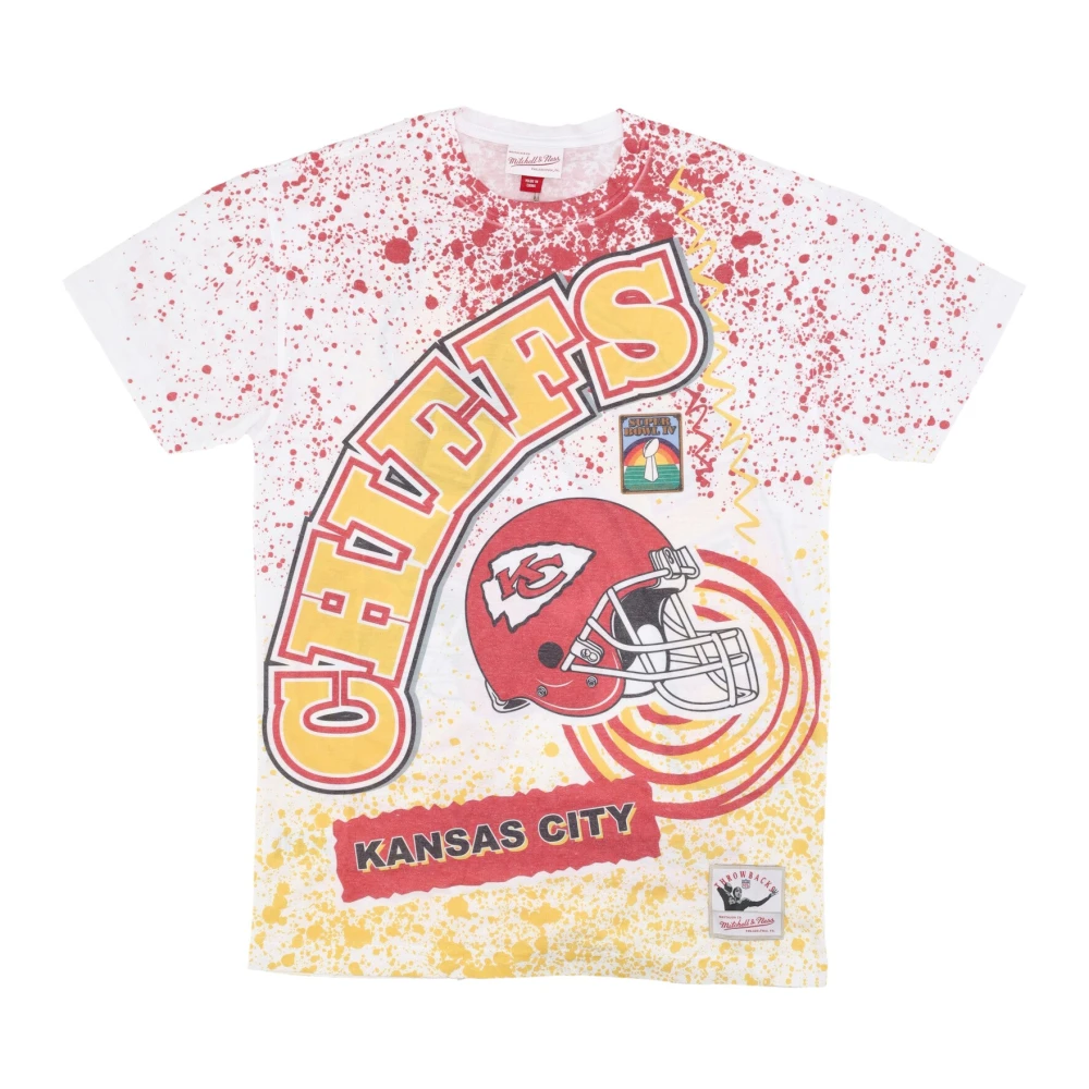 Mitchell & Ness Kansas City Chiefs NFL Lag Tee Multicolor, Herr