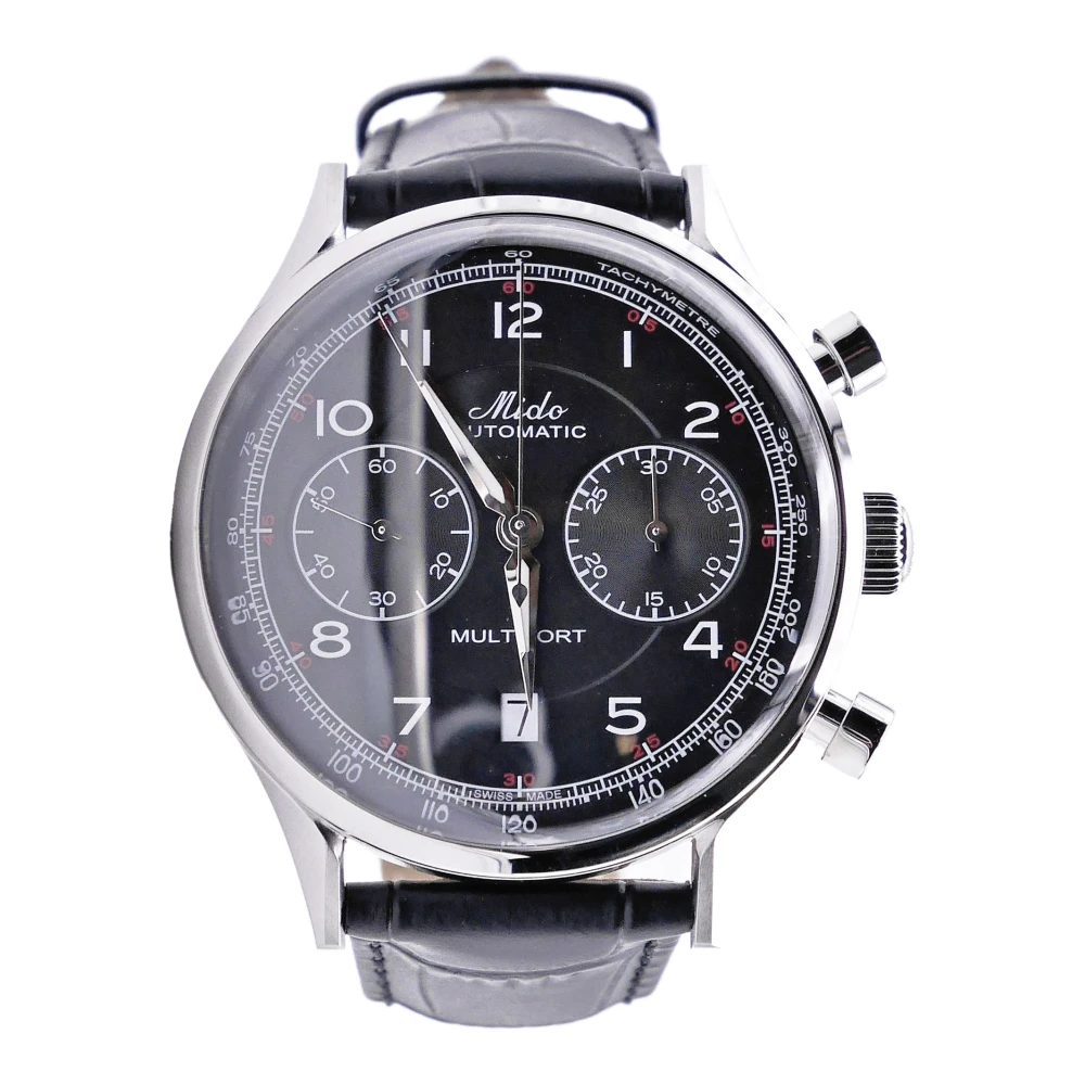 MIDO Uomo - M0404271605200 - Multifort Chrono Automatic 42mm svart urtavla Black, Herr