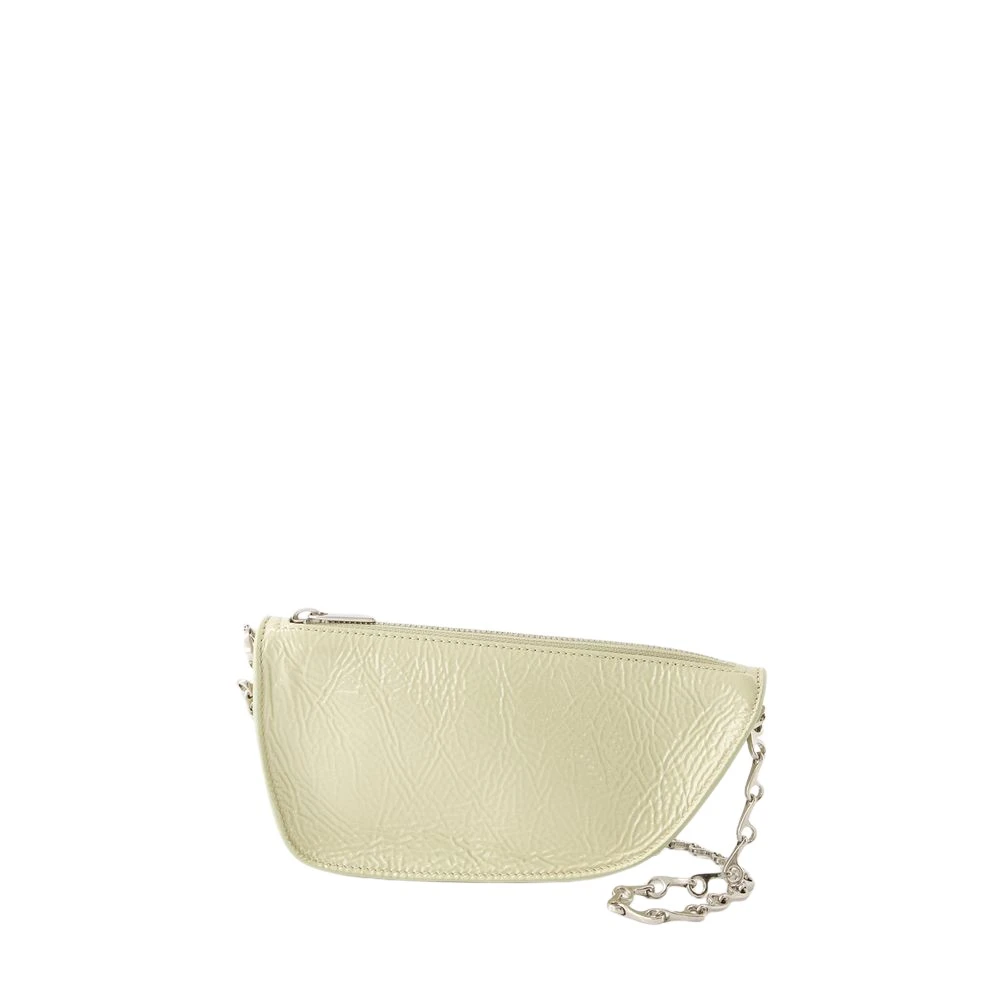 Burberry Women's Green Micro Shield Crossbody - Shoulder Bags - One Size - Bags