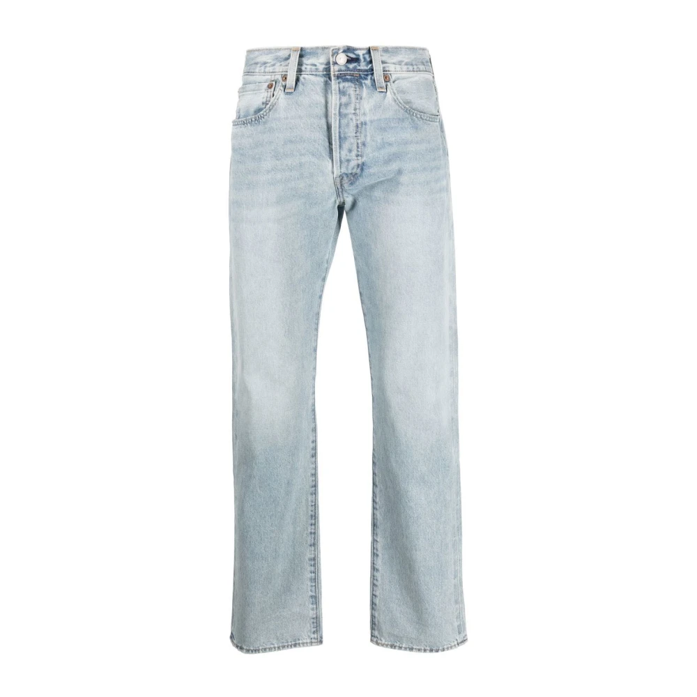 Levi's Blauwe Jeans met 3 5 cm Hak Blue Heren