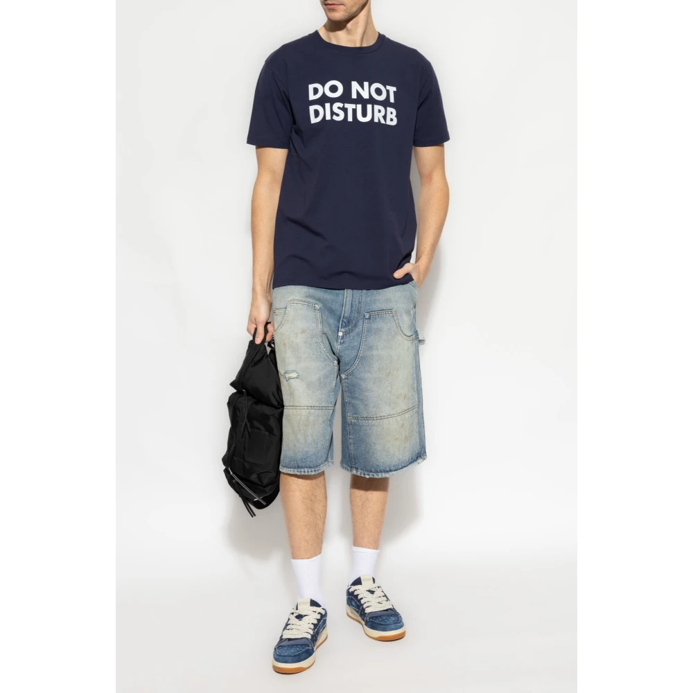 Moschino T-shirt uit de ondergoedcollectie Blue Heren