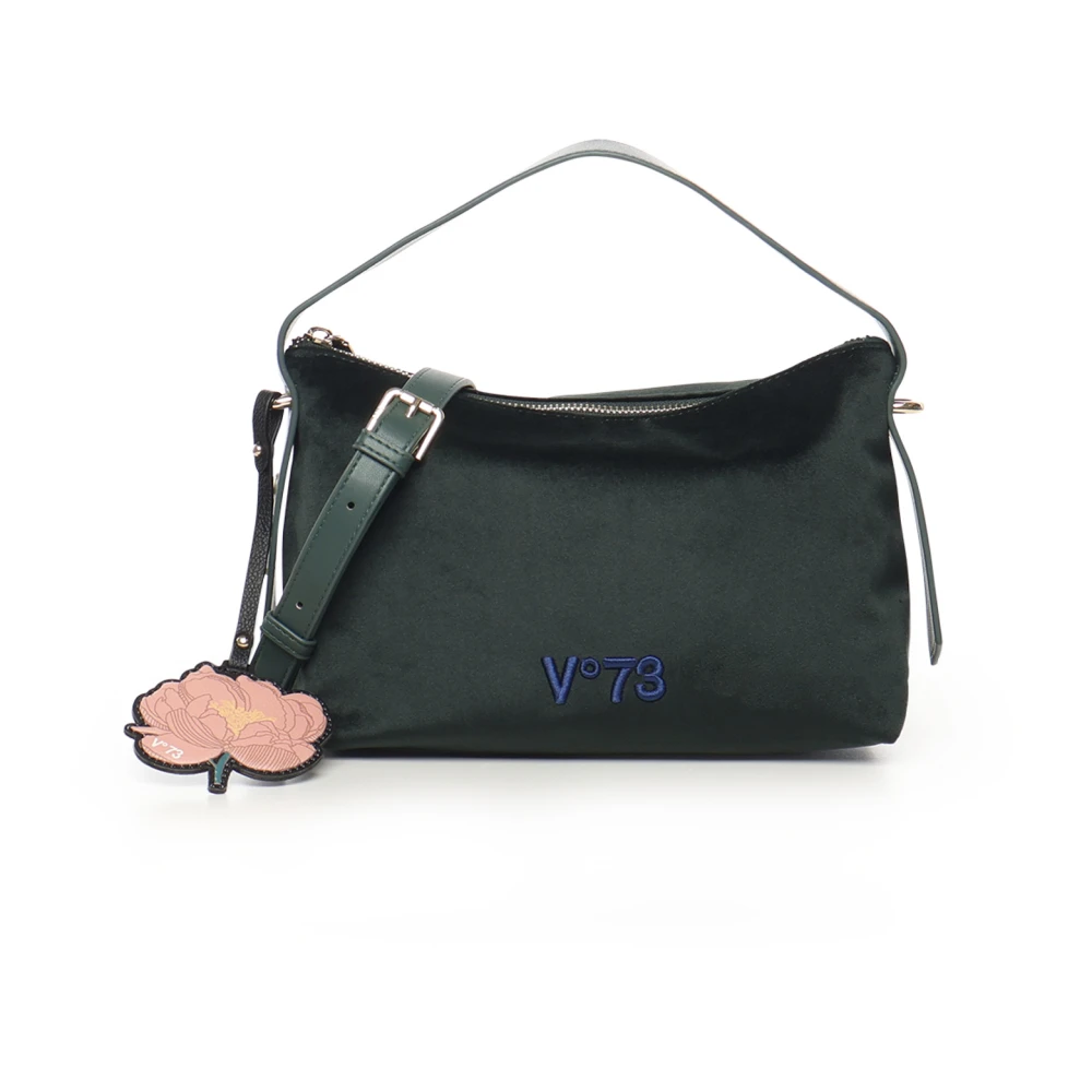 V73 Vrouw Groente Tassen Dames, Groen, One Size, Polyester, Isabella Schoudertas