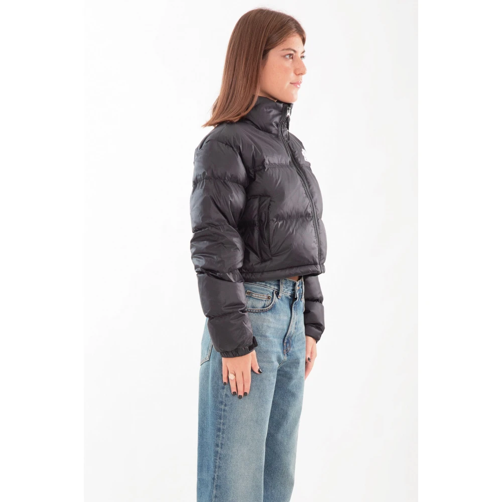 The North Face Geknipte donsjas in Kx71 Black Dames
