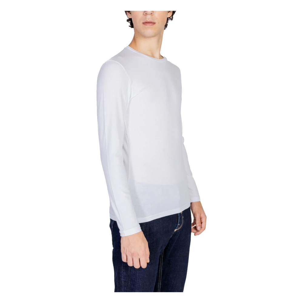 Emporio Armani Mannen T-shirt en Polo Collectie White Heren