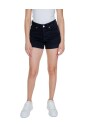 black-denim-casual-shorts-women