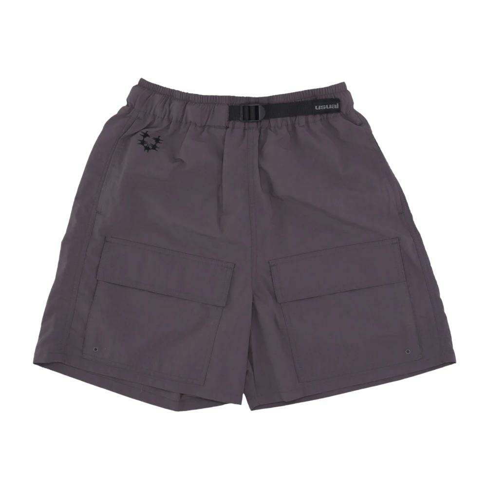 Usual Trek Shorts Anthracite Streetwear Gray Heren