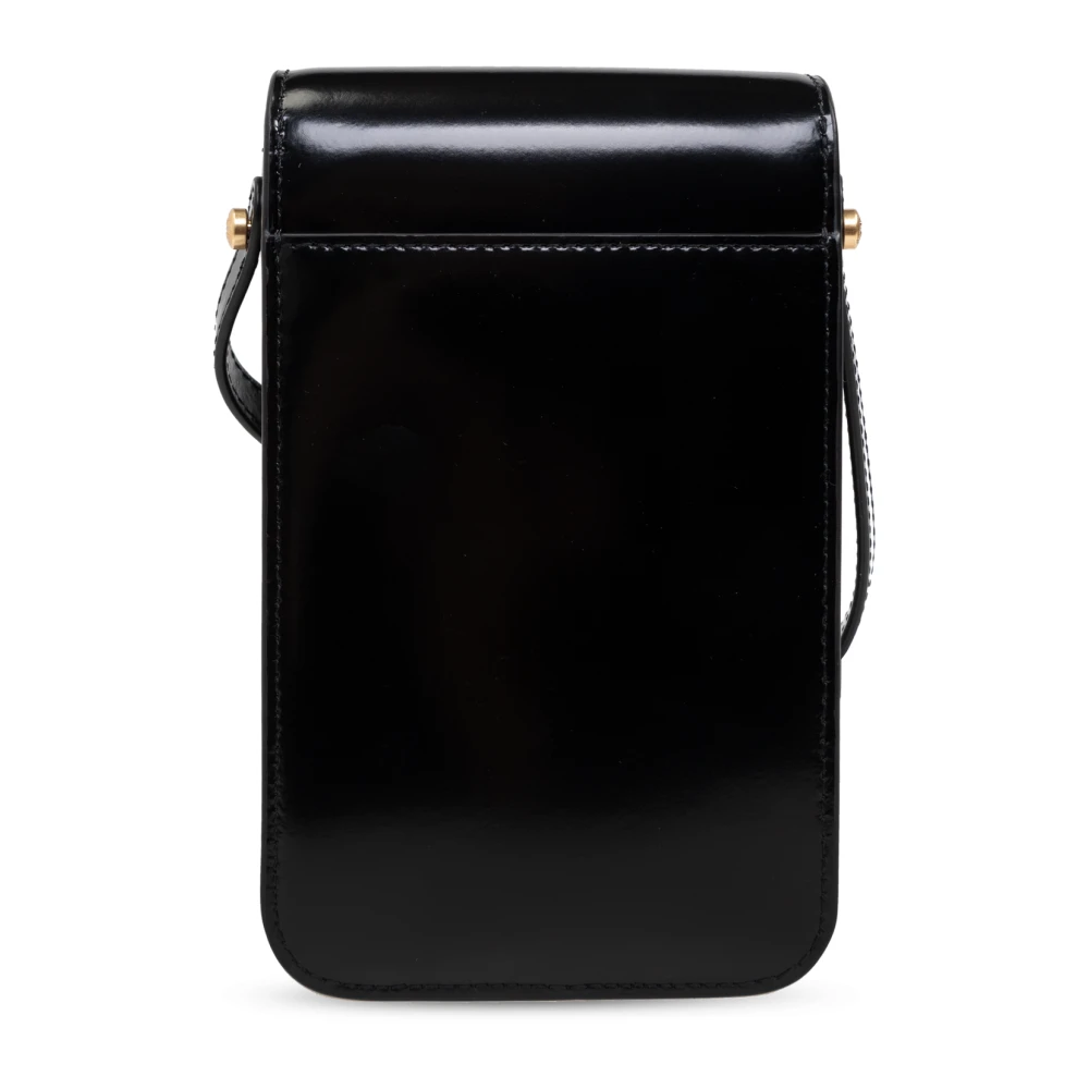 TORY BURCH Robinson Telefoonhoesje aan een band Black Dames