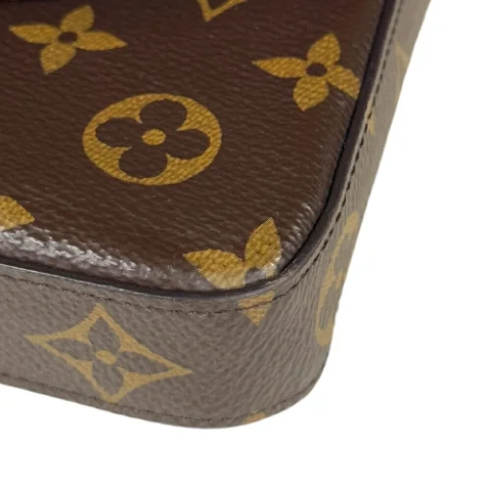 Louis Vuitton Vintage Pre-owned Canvas louis-vuitton-bags Brown Dames