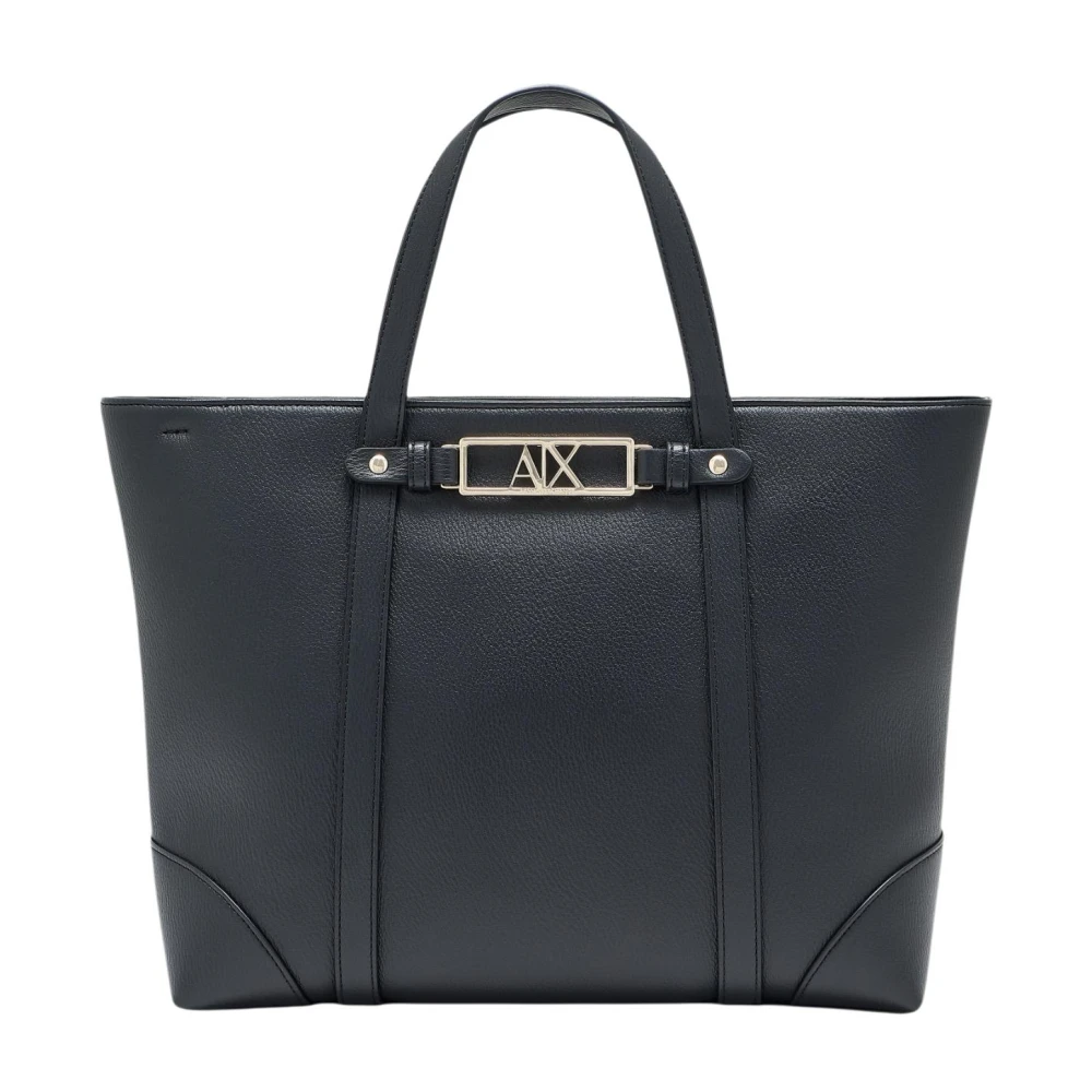 Armani Exchange , Shopping Bags, Female, Black, One Size, Polly Handbag - Image 2
