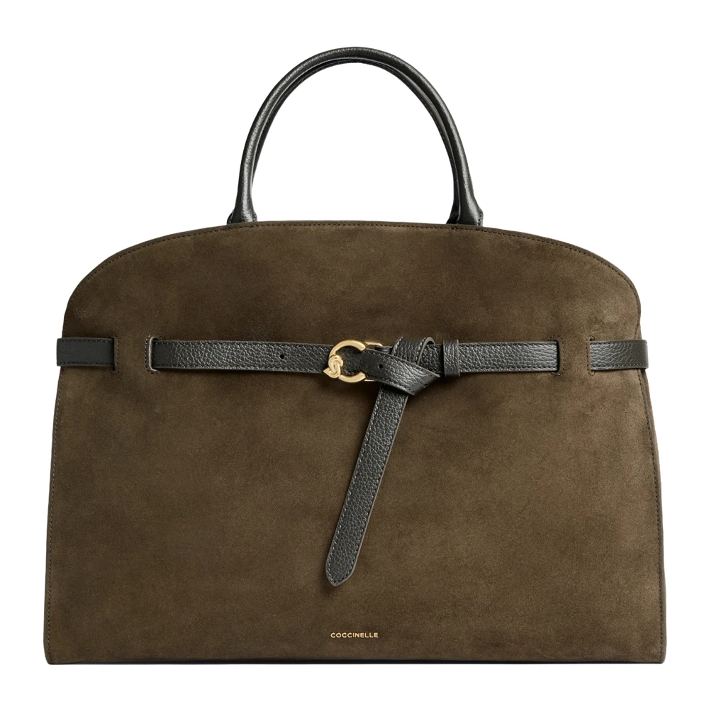 COCCINELLE handbag Sabine Suede Bi Handbag Fango / Fango - Image 2