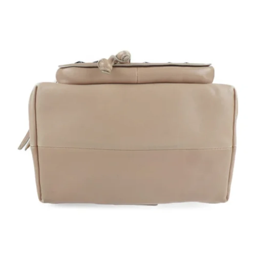 Jimmy Choo Pre-owned Fabric shoulder-bags Brown Dames