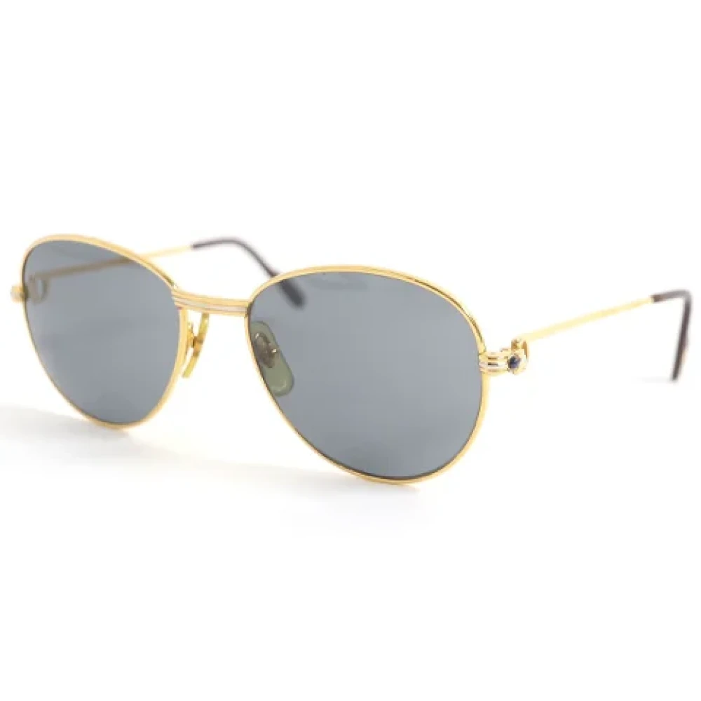 Cartier Vintage Pre-owned Glass sunglasses Yellow Dames