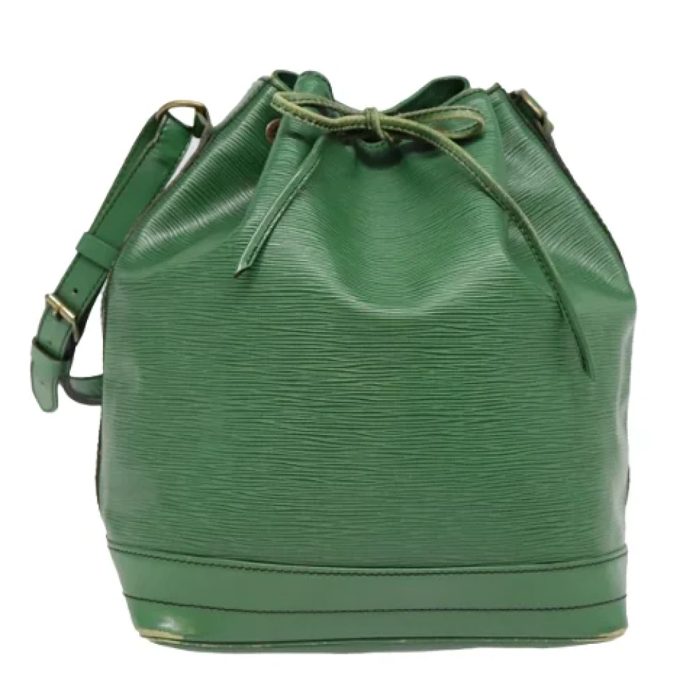 Louis Vuitton Vintage Pre-owned Leather louis-vuitton-bags Green Dames