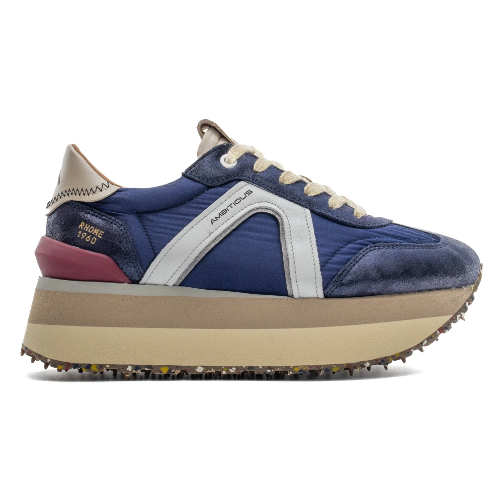 Ambitious Rhome W Platform Runner Dames Schoenen Blauw