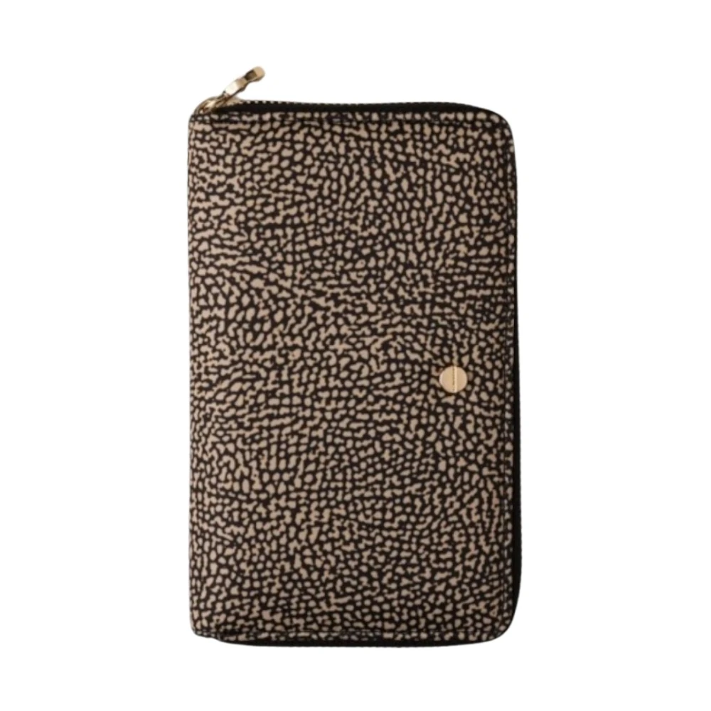 Borbonese Women's Black Wallets & Cardholders, One Size, Wallets & Cardholders