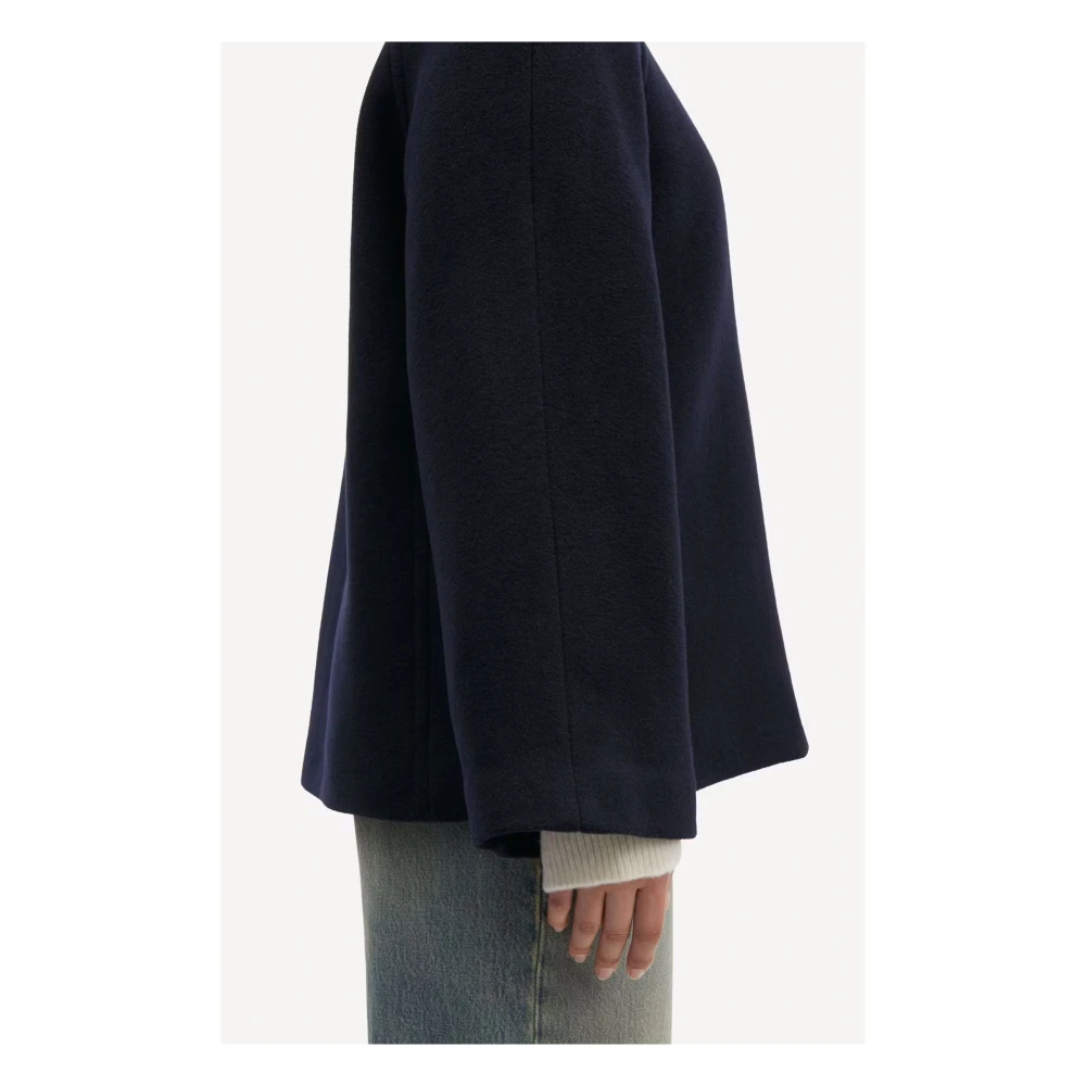 Samsøe Alma Jacket Outer Space Blue Dames