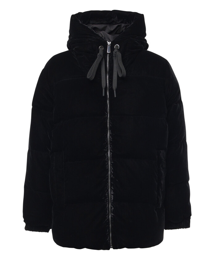 veste-a-capuche-en-velours-noir-avec-broderie