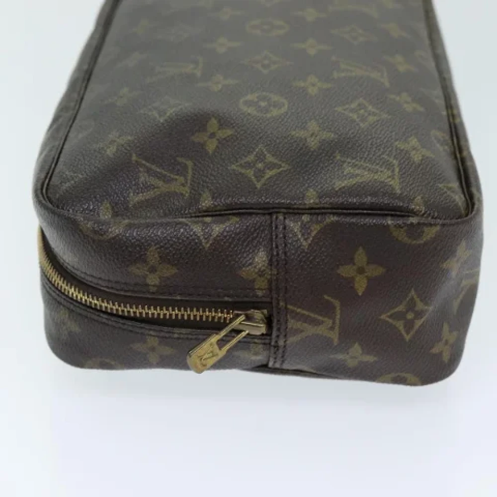 Louis Vuitton Vintage Pre-owned Canvas clutches Brown Dames