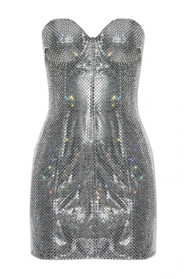 Sequin Off-Shoulder Dress