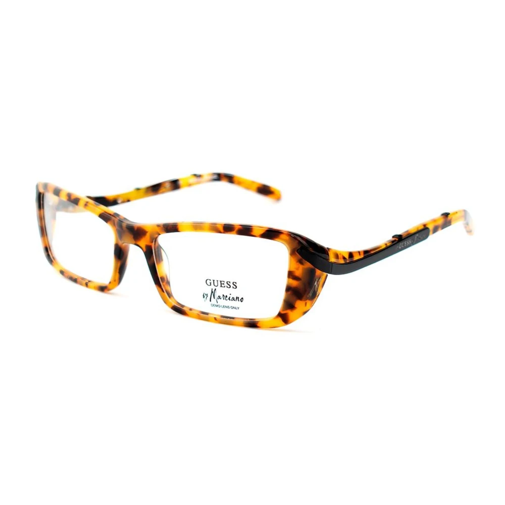 Guess Bruine Acetaatframe Bril met Wijzerplaat Brown Dames