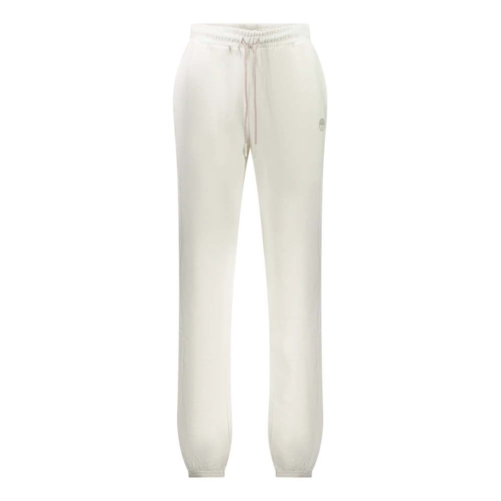 North Sails Women's White French Terry Joggers - Sweatpants - Xl - Trousers