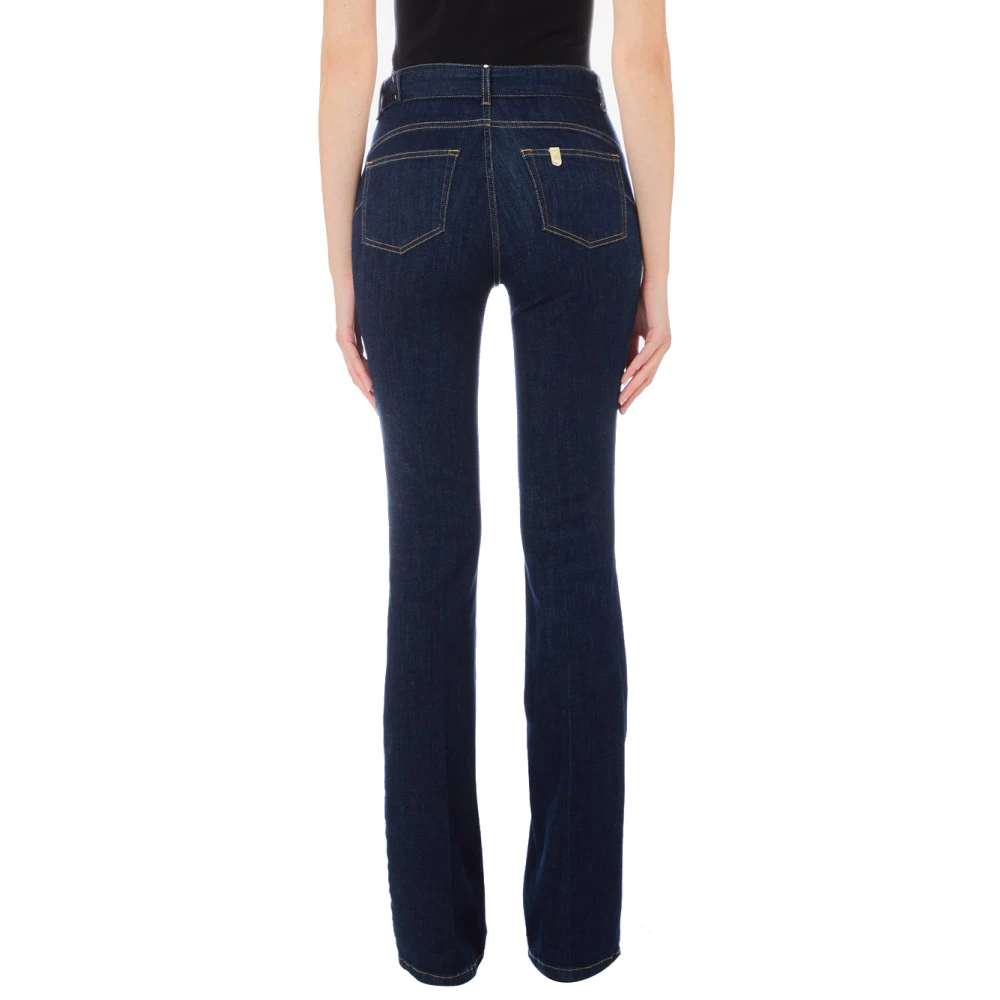 Liu Jo Flared Beat Jeans in Blauw Blue Dames