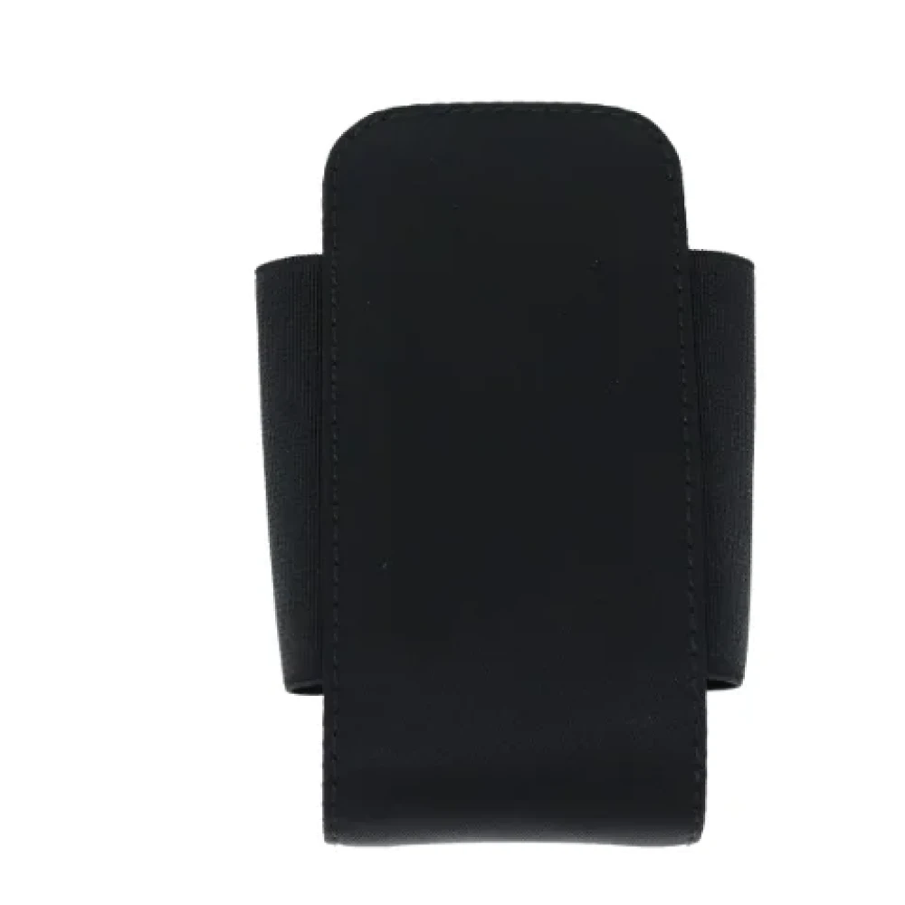 Prada Vintage Pre-owned Nylon pouches Black Dames