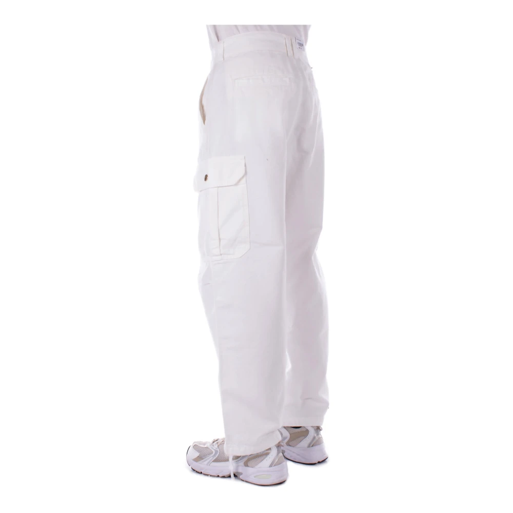 Carhartt WIP Logo Achterbroek met Enkelveters White Heren