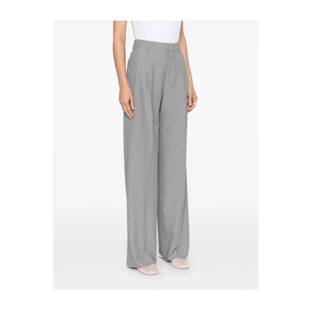 Tagliatore Dameskleding Broeken Bianco Ss25 Gray Dames