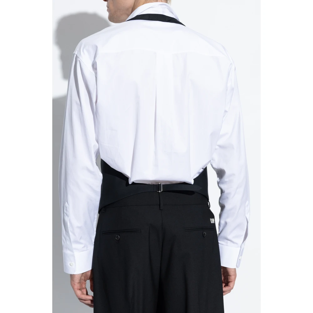 Dsquared2 Vest met verstelbare band Black Heren