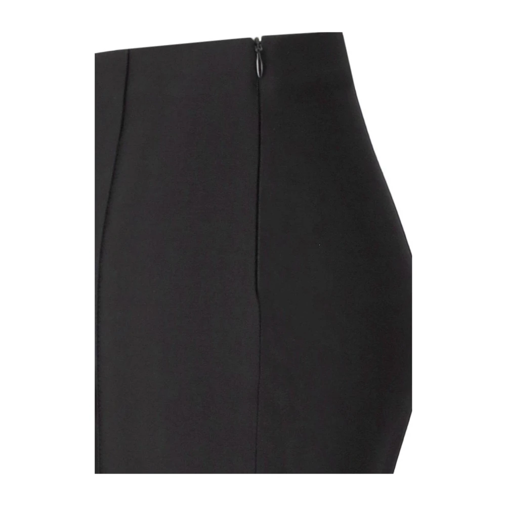 Cruna Zwarte Juniper Broek met Hoge Taille Black Dames