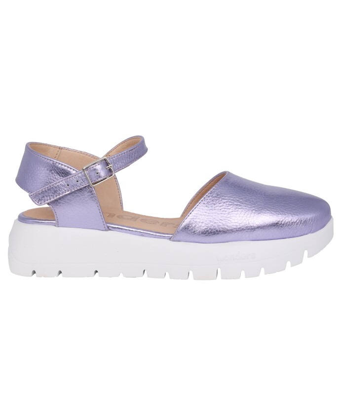 sandale-femme-en-cuir-violet