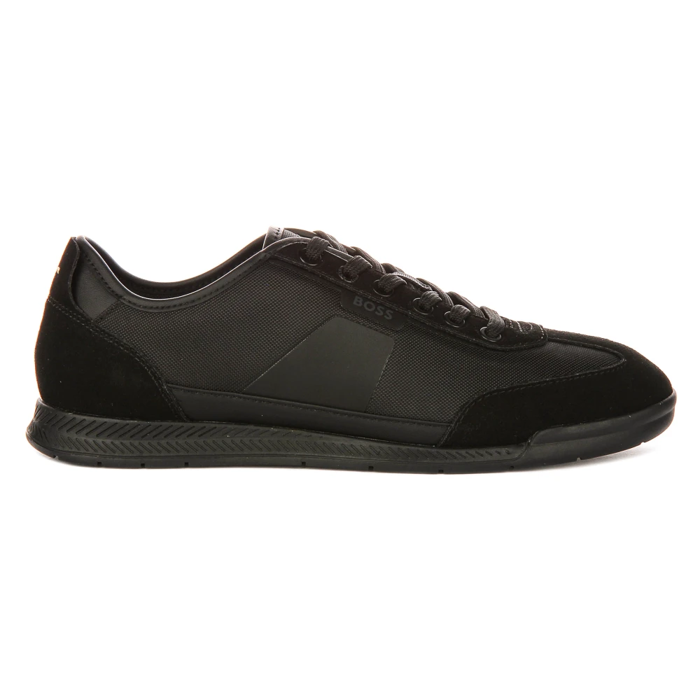Hugo Men's Black Sneakers, 11 Uk, Nitan Lowp