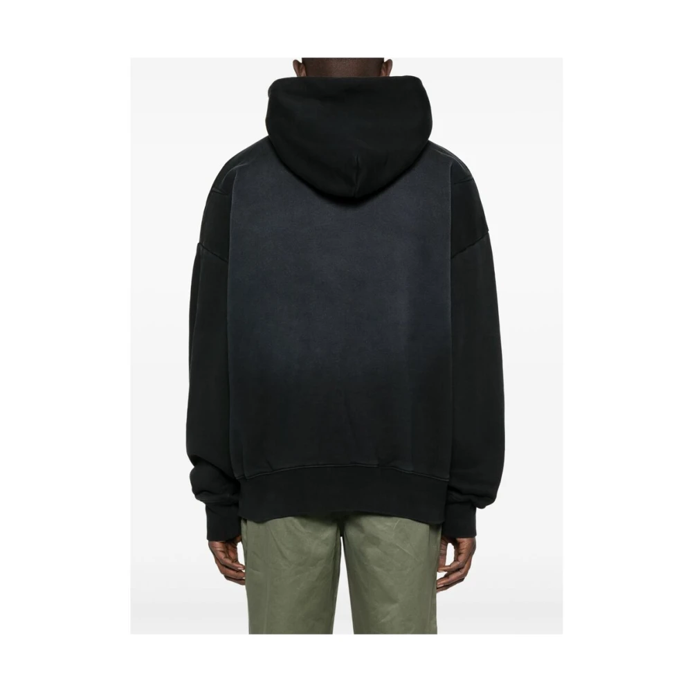 Purple Brand Hoodie met voorzak Black Heren