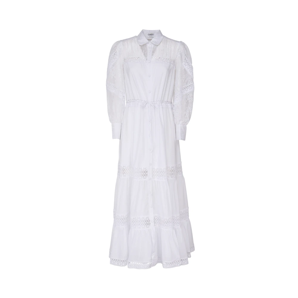 Charo Ruiz Ibiza Witte Zomerjurken White Dames