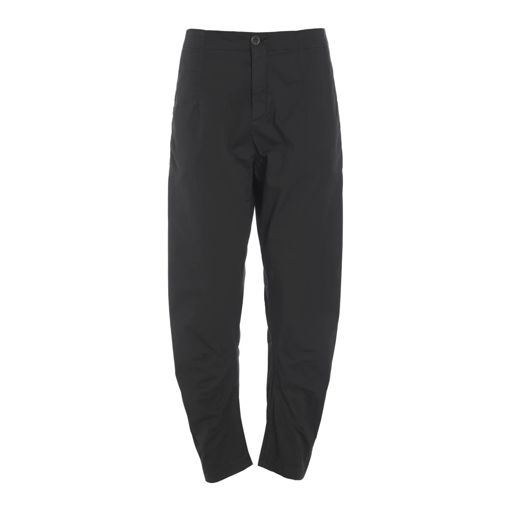 Bitte Kai Rand Zwarte Senmei Broek met Gerimpelde Zoom Black Dames