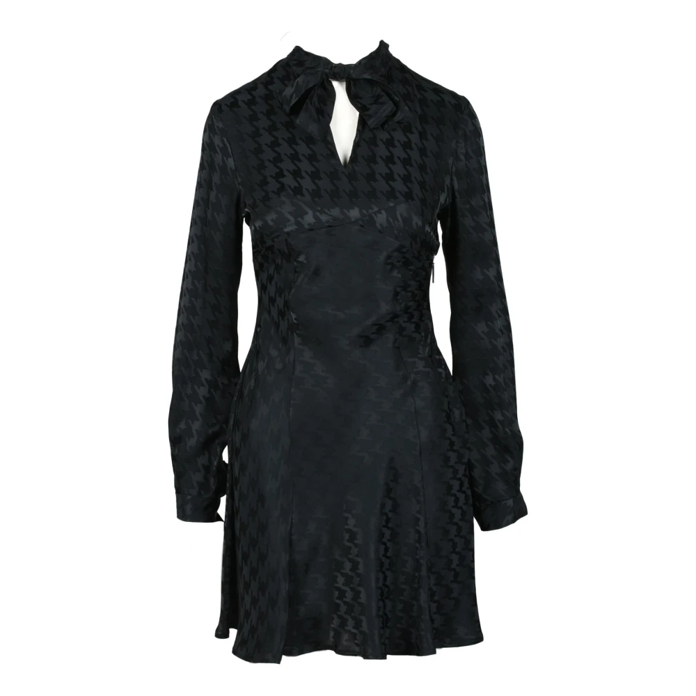 Msgm Elegante Jurk met Verfijnd Ontwerp Black Dames
