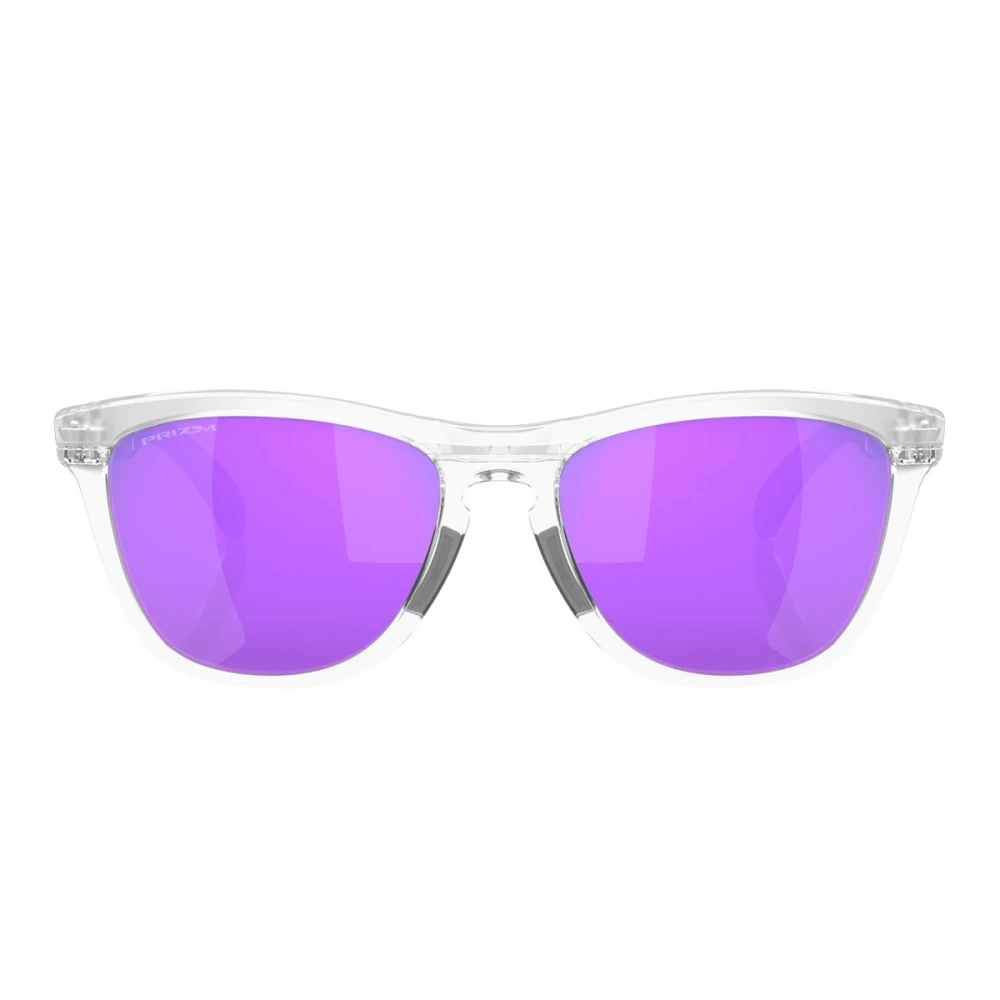 Oakley Unisex Gray Sunglasses, 55 Mm, Frogskins Range Sunglasses