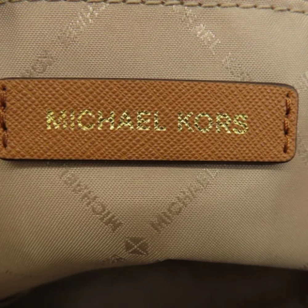 Michael Kors Pre-owned Canvas totes Brown Dames