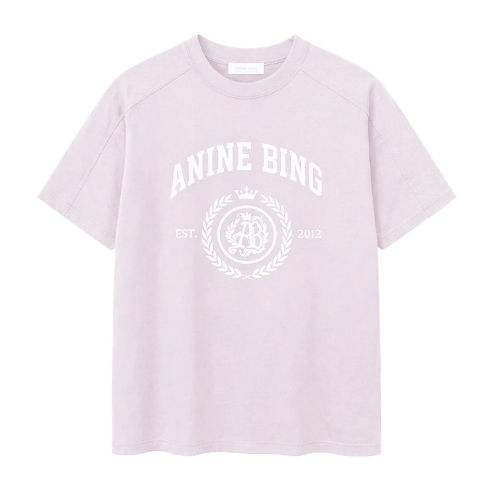 Anine Bing Women's Pink T-Shirts, Xs, T-Shirts