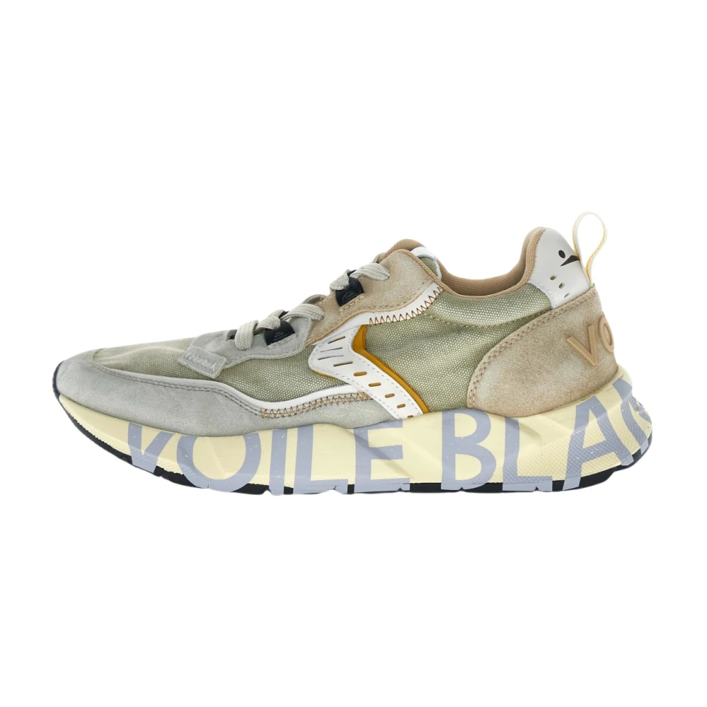 Voile Blanche Men's Beige Sneakers, 11 Uk, Club01 Sneaker