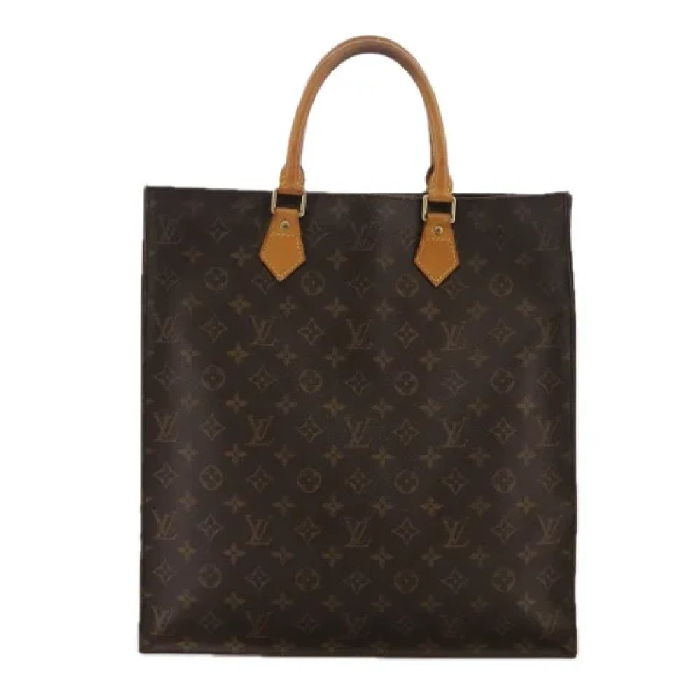 Louis Vuitton Vintage Pre-owned Canvas handbags Brown Dames