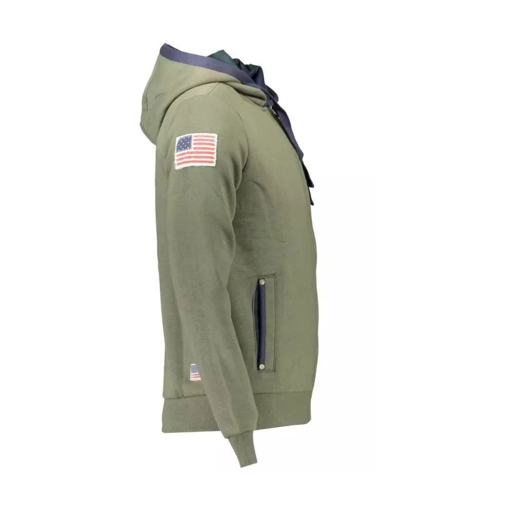 U.s. Polo Assn. Groen sweatshirt met capuchon en borduursel Green Heren